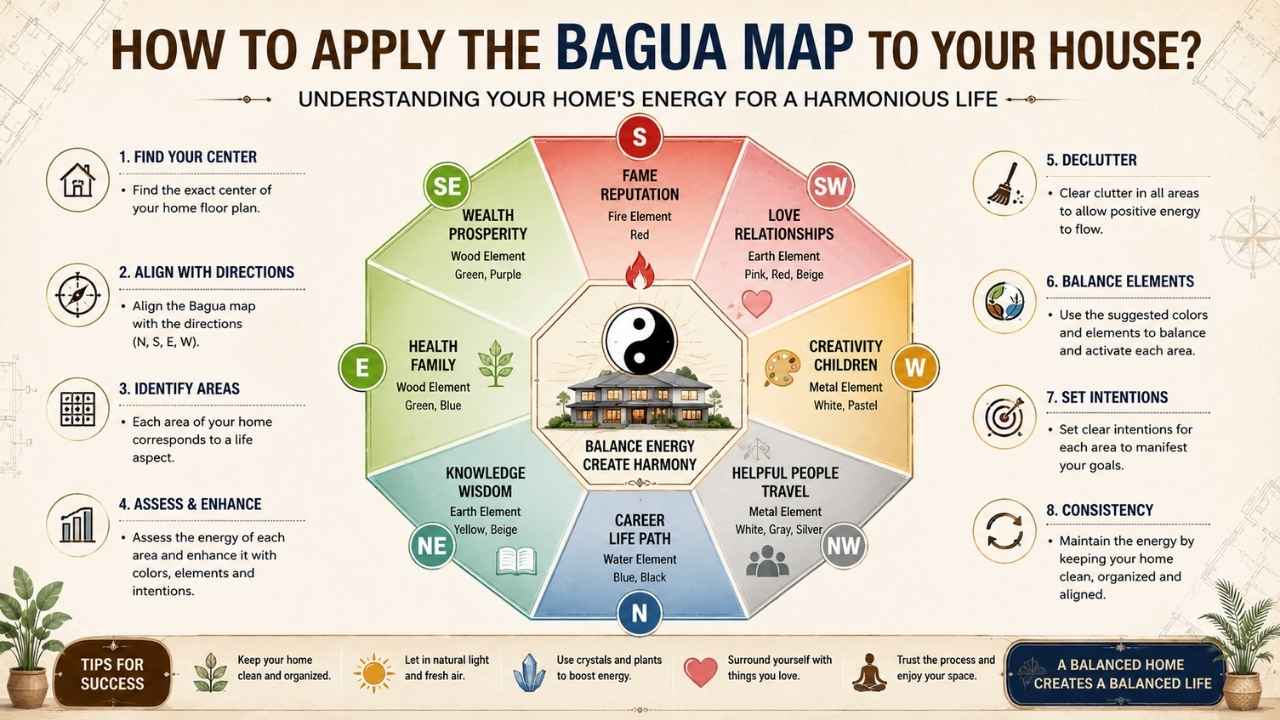 What Is a Bagua Map | Accurate Feng Shui Guide for Energy Flow and Home Harmony