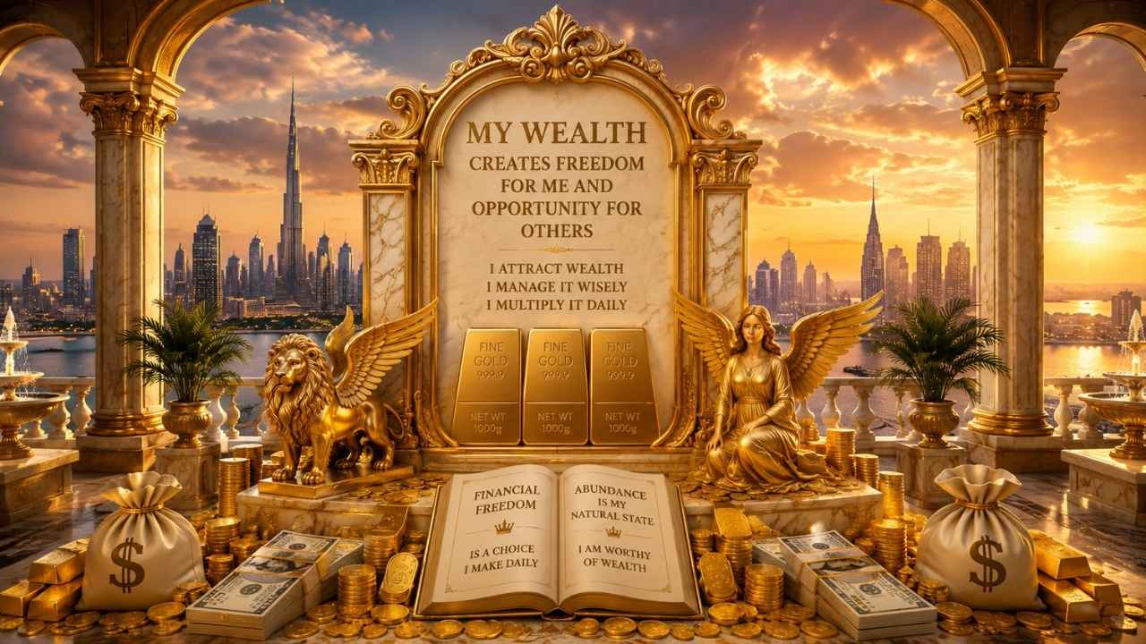 Wealth Flows Into My Life | Abundance, Prosperity, and Positive Energy Manifestation