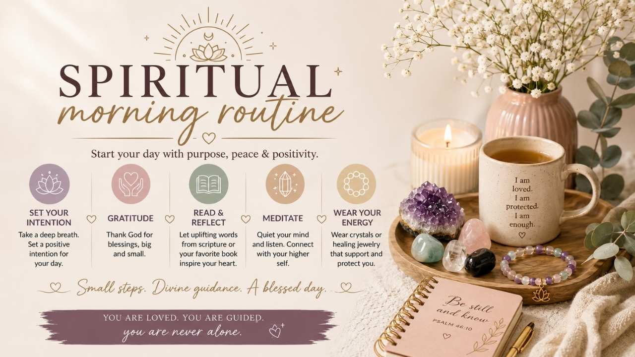 Daily Spiritual Routine for the Morning | Mindfulness, Meditation, and Energy Alignment Practices