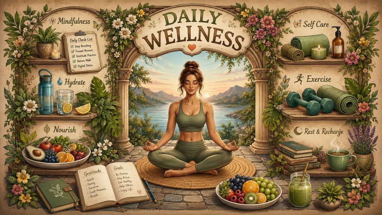 Daily Wellness Yoga Routine for Women | Mindful Morning Self-Care, Energy & Balance Guide