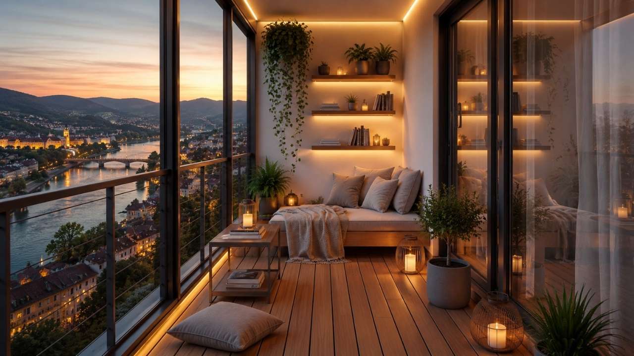 Balancing on the Scandinavian Balcony | Minimalist Outdoor Living, Cozy Design & Modern Inspiration