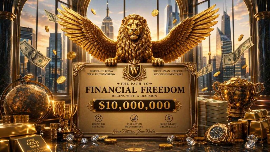 Financial Freedom Dream | Golden Eagle Wealth & Success Inspiration