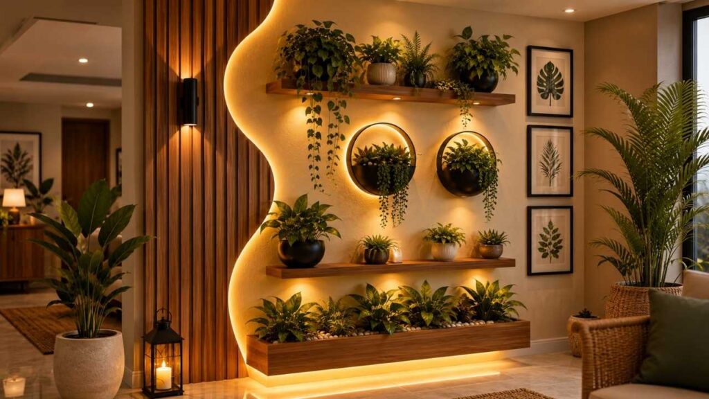 Luxury Indoor Plant Wall Decor Ideas for Modern Homes | Stylish Green Living Inspiration