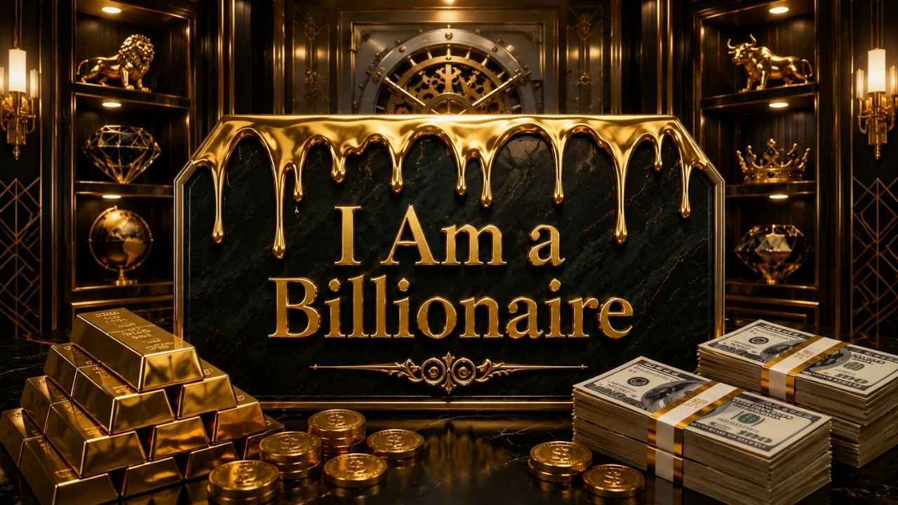I Am a Billionaire Aesthetic | Wealth, Luxury & Success Inspiration