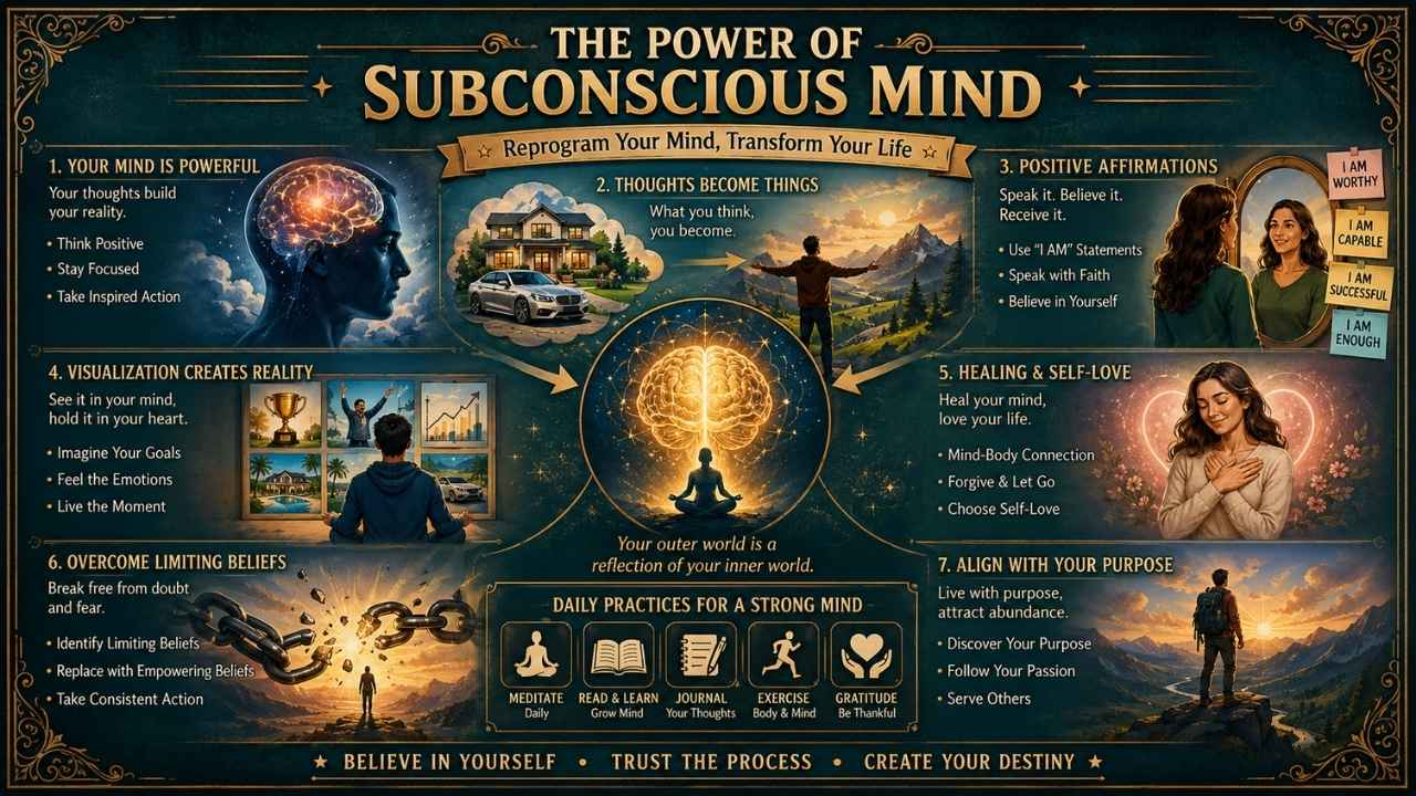 The Power of the Subconscious Mind | Summary, Key Lessons, and Practical Applications