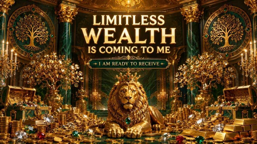Powerful Money Affirmations | Wealth Attraction Wallpapers & Positive Money Mindset