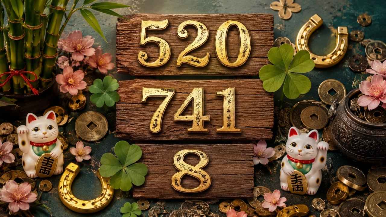 Feng Shui Wealth Wallpaper | Lucky Numbers for Prosperity and Abundance Manifestation
