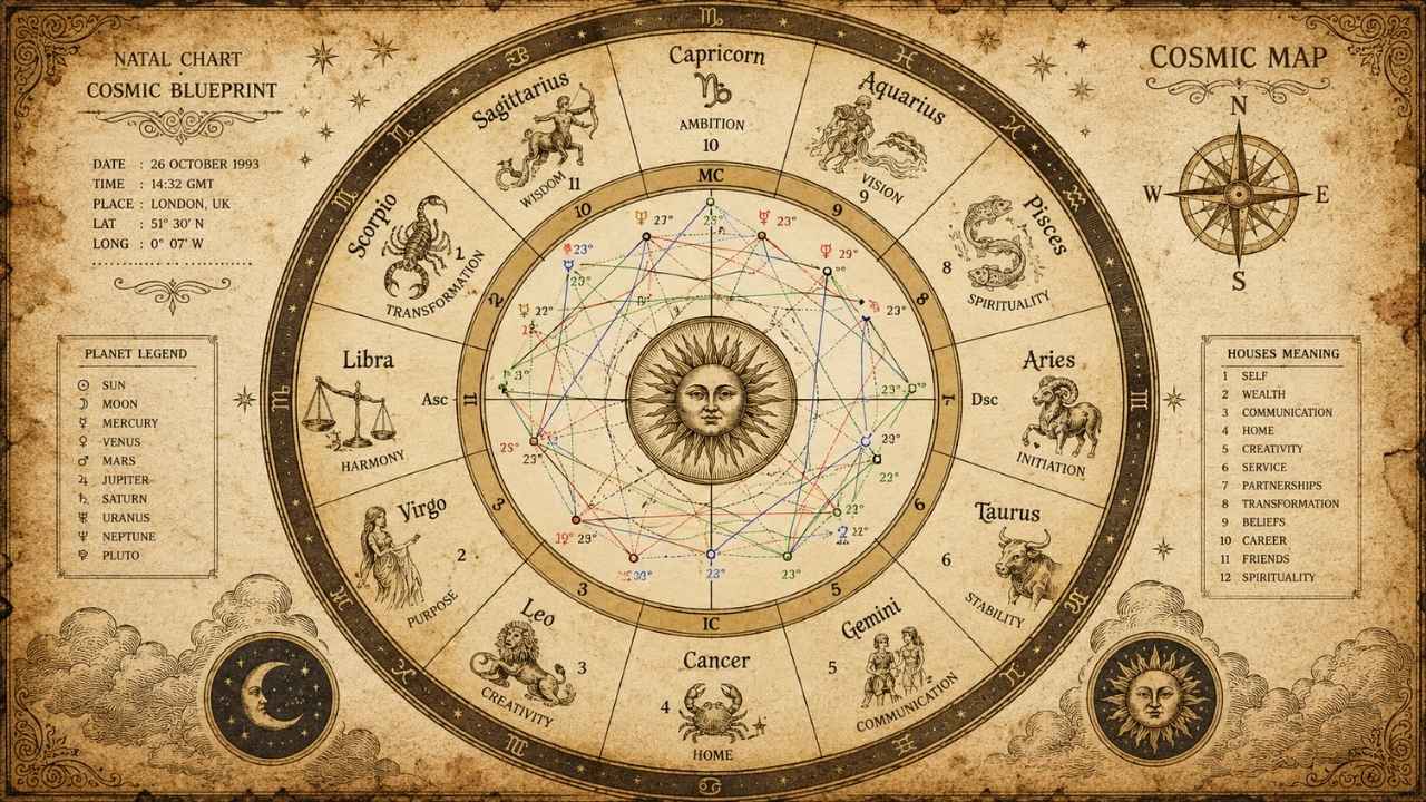 Astrology Birth Chart Reading for Beginners: Unlock Cosmic Insights and Self‑Discovery