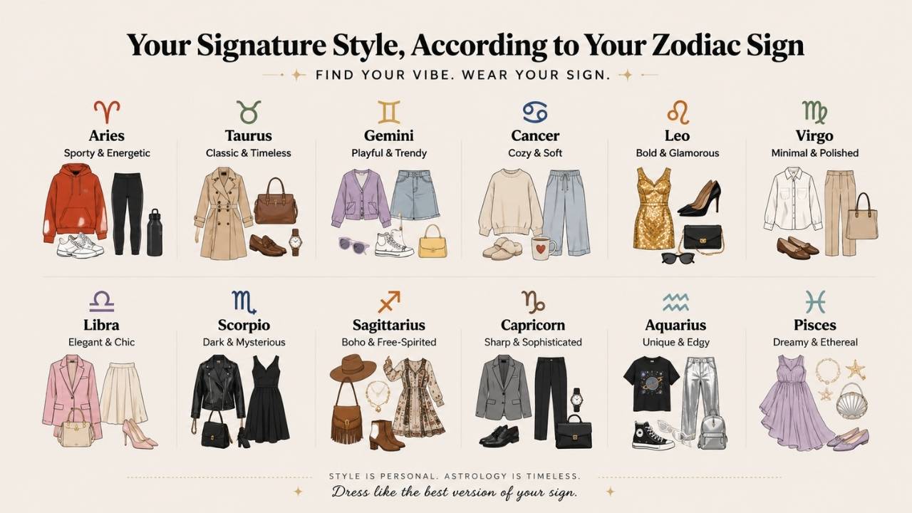 Zodiac Sign Style and Fashion: Astrology’s Guide to Your Cosmic Wardrobe