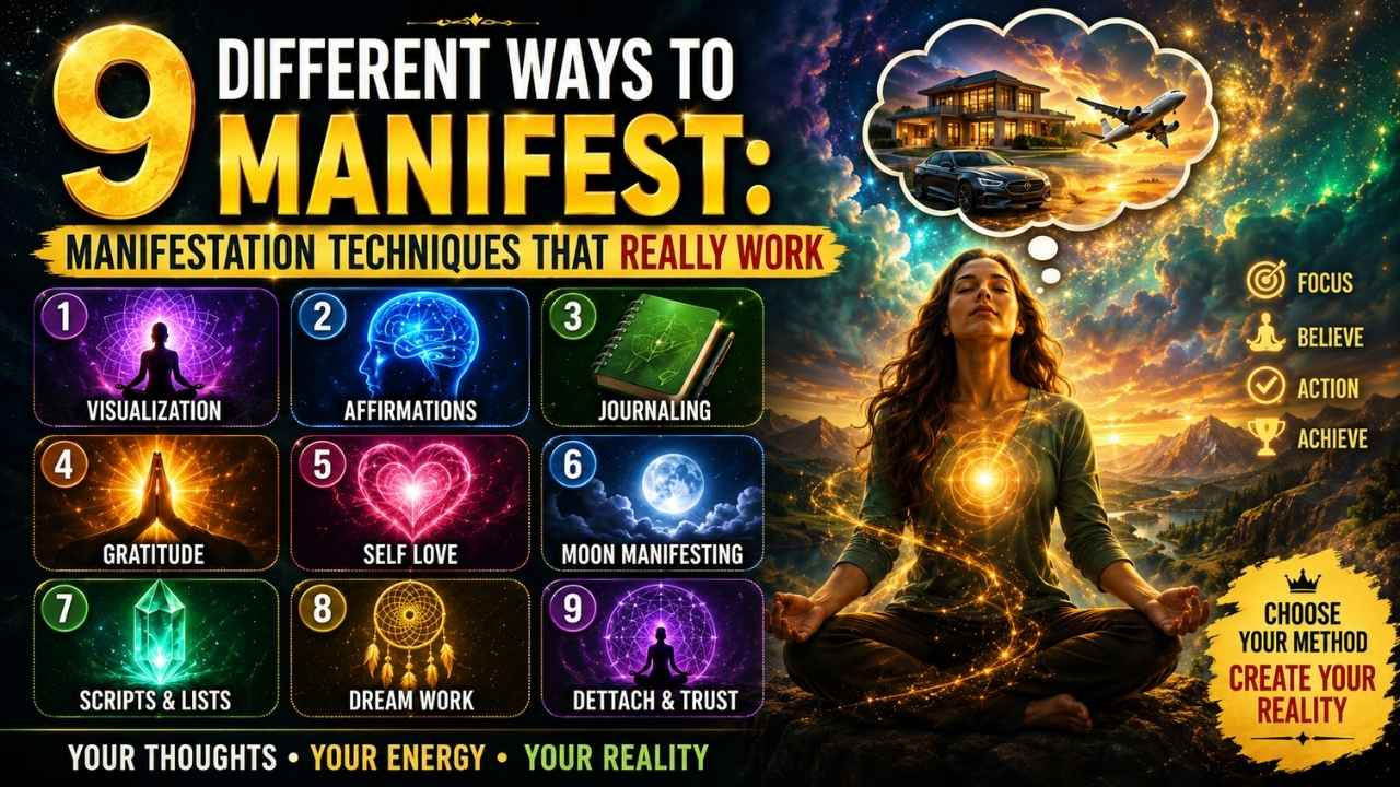Spiritual Manifestation Techniques | Practices for Focus, Alignment, and Positive Growth