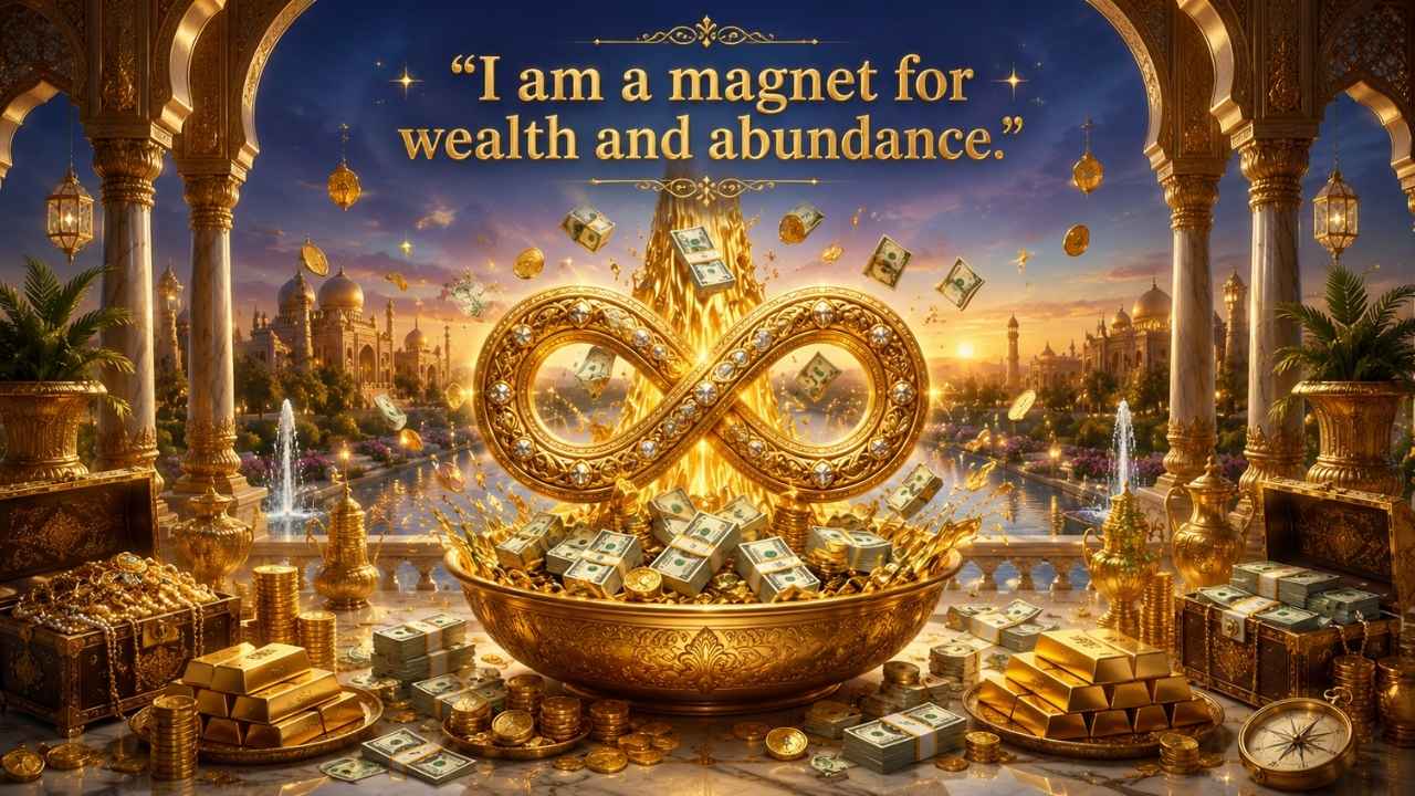 Wealth Flows to Me Endlessly Like a River | Abundance and Prosperity Mindset
