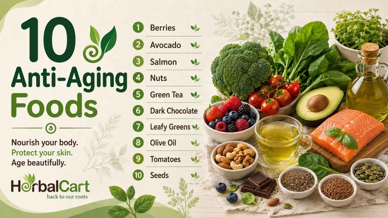 10 Anti‑Aging Foods That Help You Look Younger Naturally