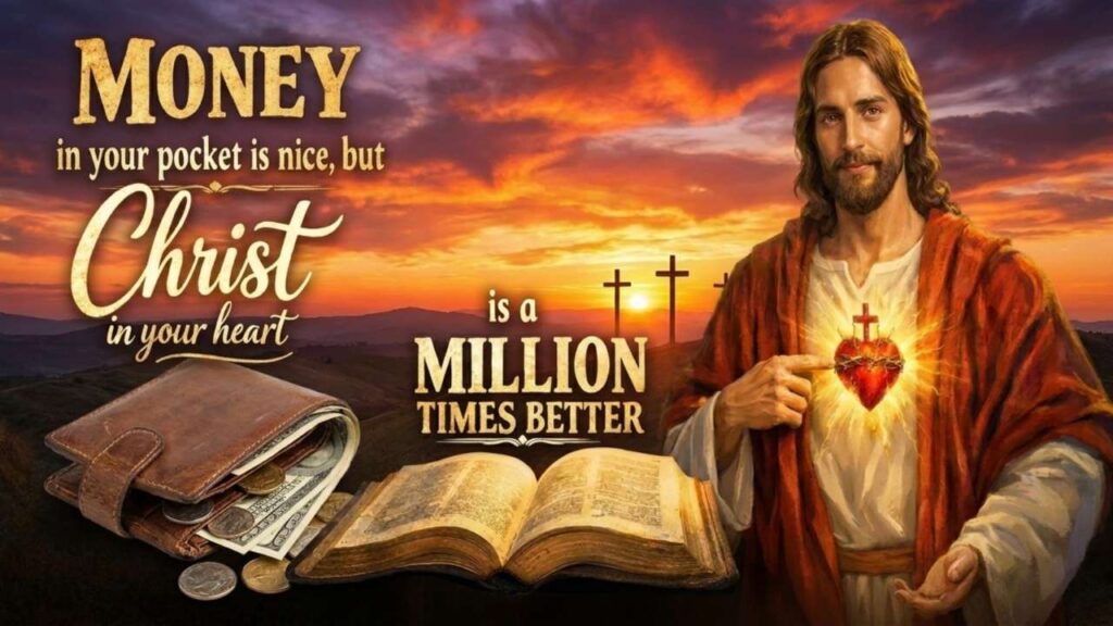 Christ in Your Heart Is Better Than Riches Faith, Hope, and Peace in Jesus Christ
