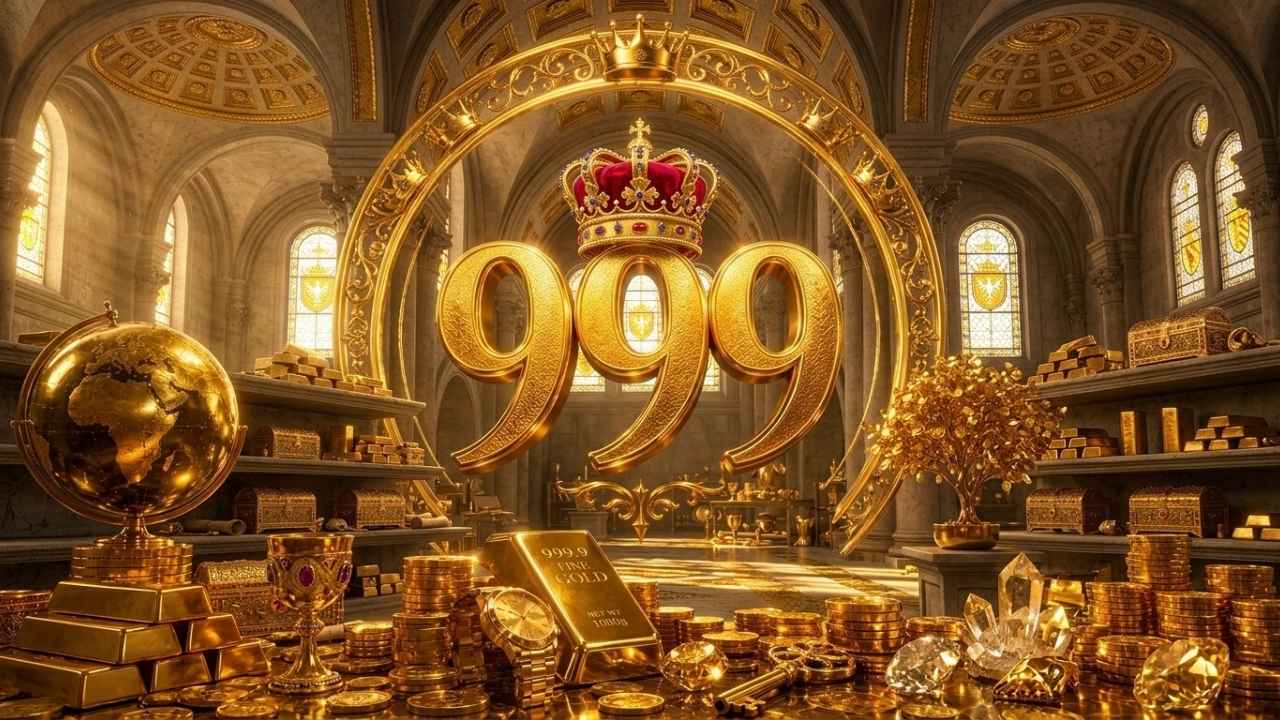 999 Gold Energy Unlock Wealth, Prosperity, Abundance, and Positive Success Mindset Every Day