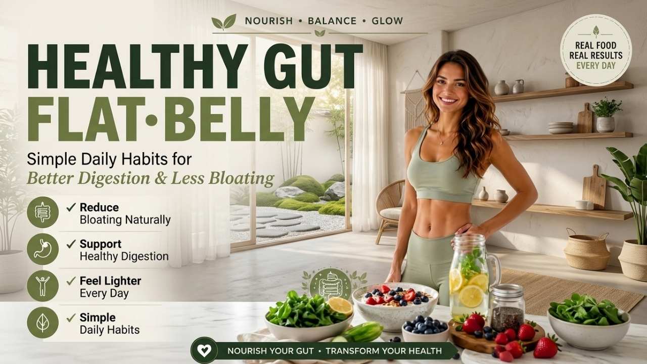 Healthy Gut, Flat Belly | Simple Habits That Actually Work