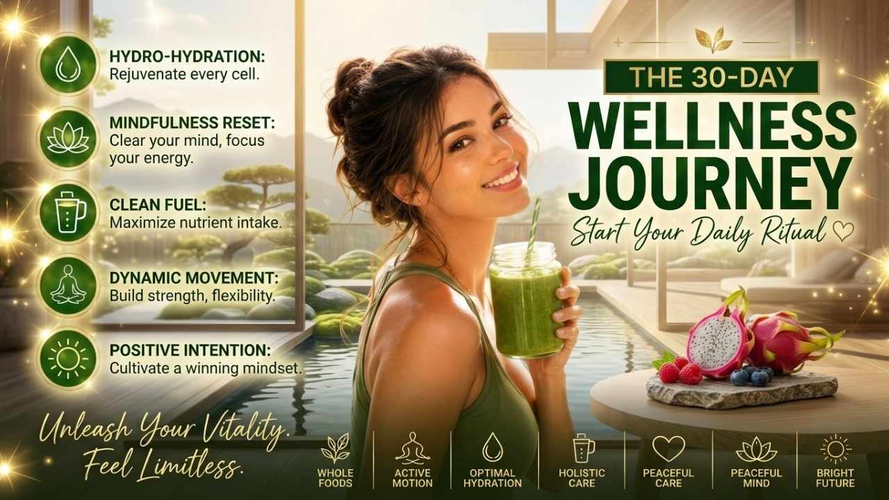 Health & Wellness Board Cover | Daily Inspiration for a Healthy Lifestyle