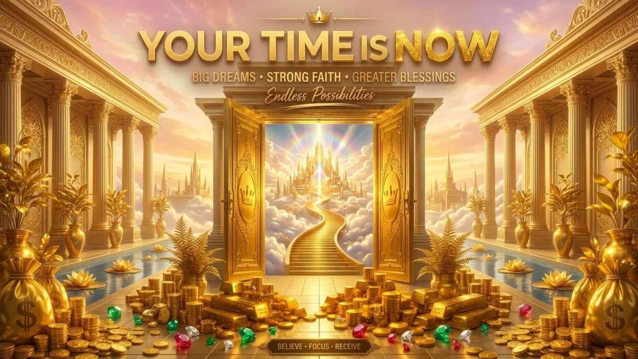 Your Time Is Now: Embrace Big Dreams, Strong Faith and Greater Blessings Today Always